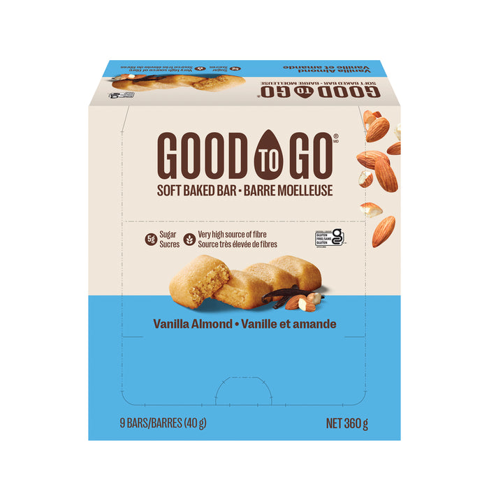 GOOD TO GO VANILLA ALMOND - 9X40G