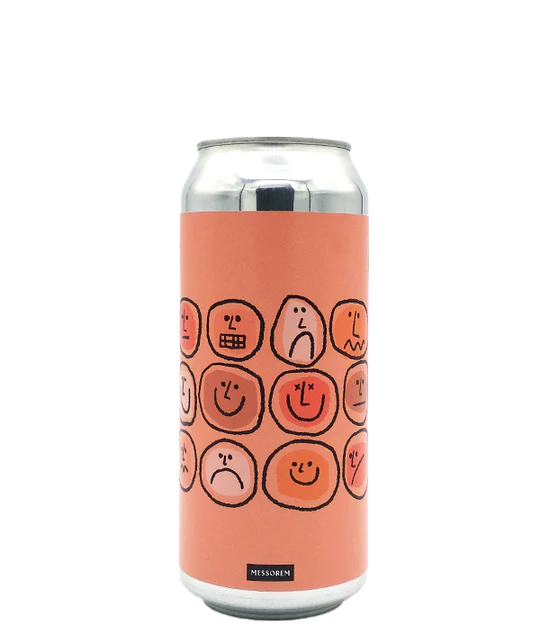 MESSOREM ON A JUSTE UNE MORT – IPA – Riwaka, El Dorado, Citra – 6.2% alc/abv, 473ml/16oz