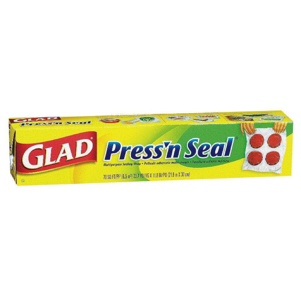 Glad Press 'n Seal Plastic Food Wrap 12-Pack, 70 sq. ft. each