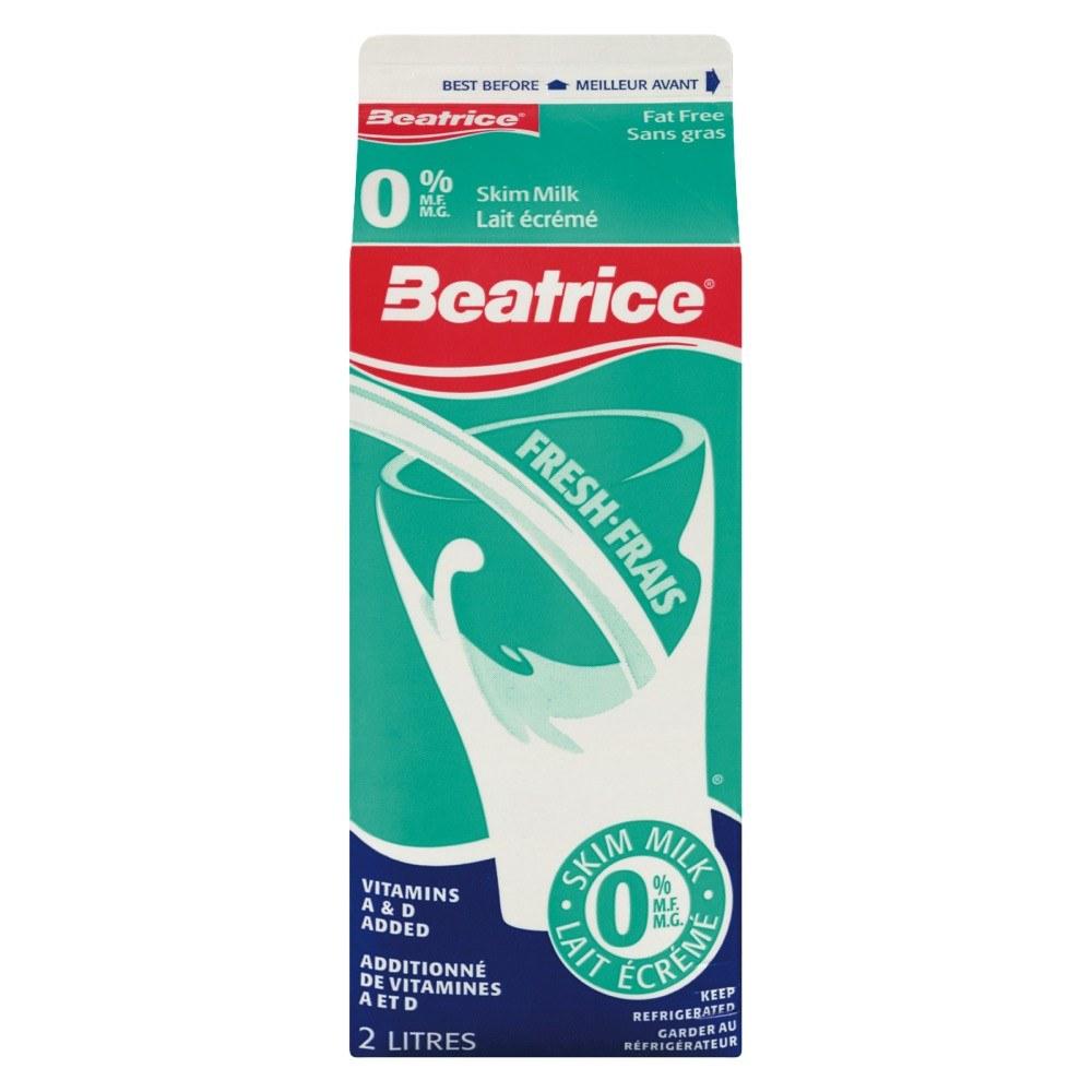 BEATRICE MILK 0 SKIM 2 L Delivurr