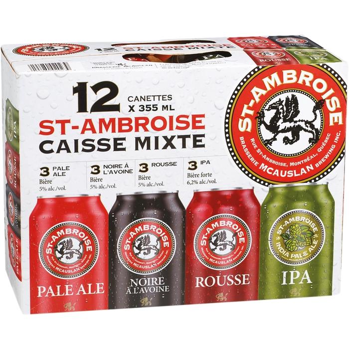 ST-AMBROISE, MIXED VARIETY PACK, 12 X 355 ML