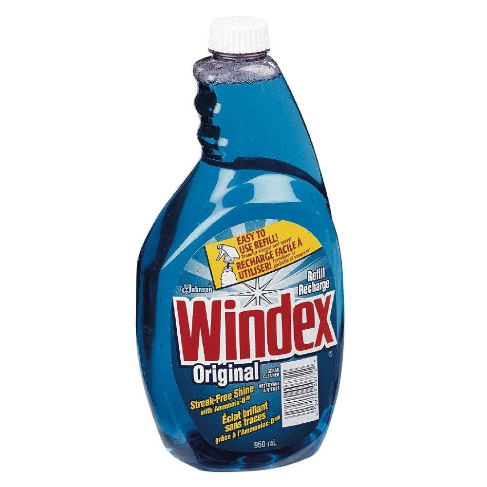 WINDEX® Glass Cleaner Concentrate Refill, Case of 4, 1.89L