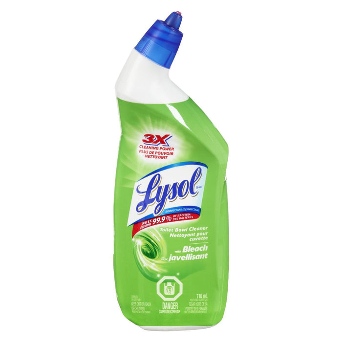 LYSOL WITH BLEACH TOILET BOWL CLEANER 710 ML