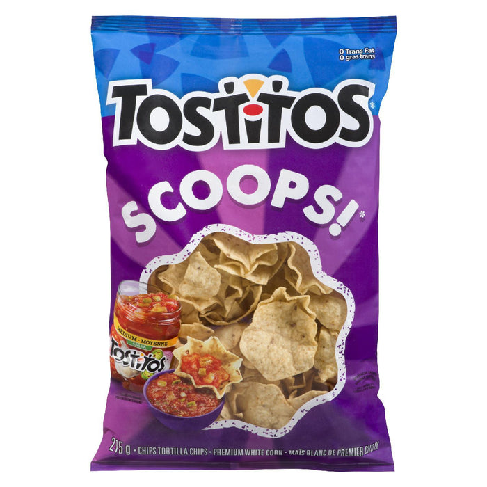 TOSTITOS SCOOPS CHIPS TORTILLA 215 G