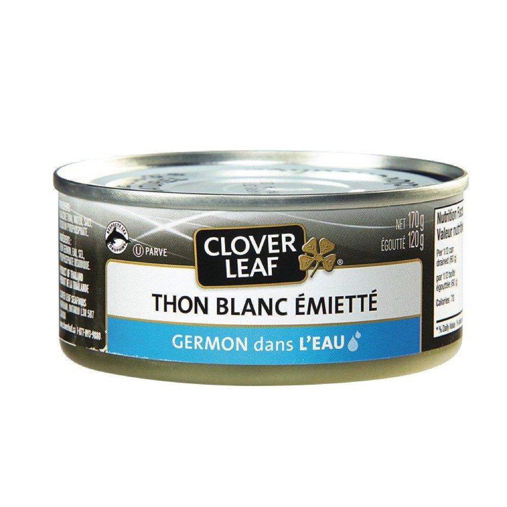 Thon pâle en morceaux CLOVER LEAF®, Listao dans l'eau - Clover Leaf