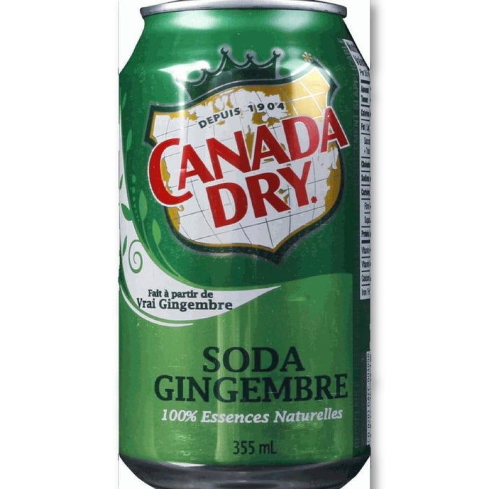 CANADA DRY GINGER ALE 355 ML