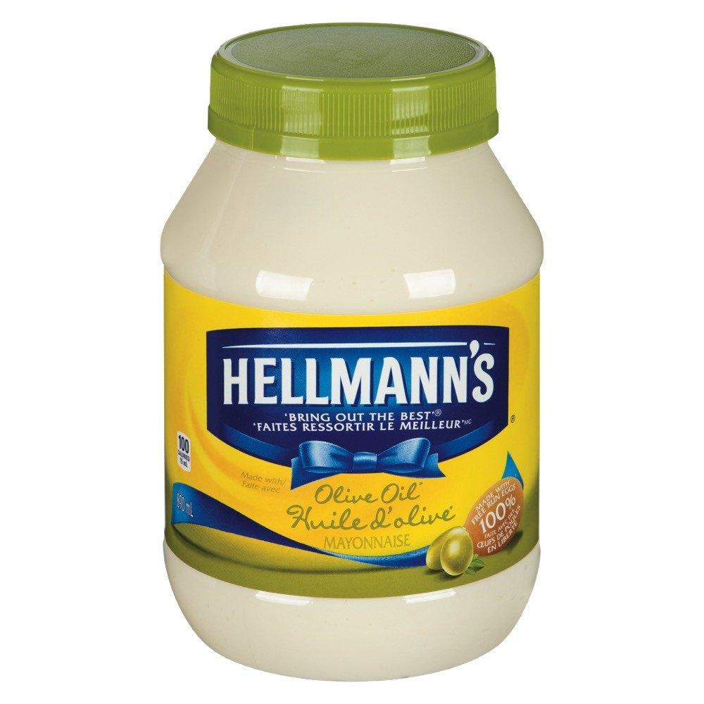 Sauce Style Mayonnaise Hellmann's Légère ½ Moins de Gras 890 mL, Légère 1/2  moins de Gras Sauce Style Mayonnaise 
