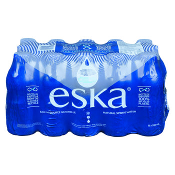 ESKA NATURAL SPRING WATER, 15 X 330 ML