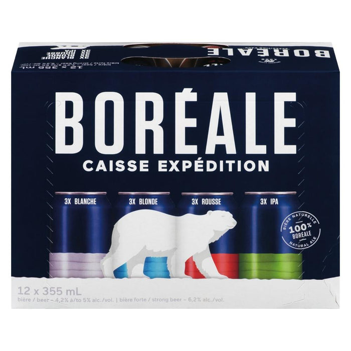 BOREALE, EXPEDITION PACK, 12 X 355 ML