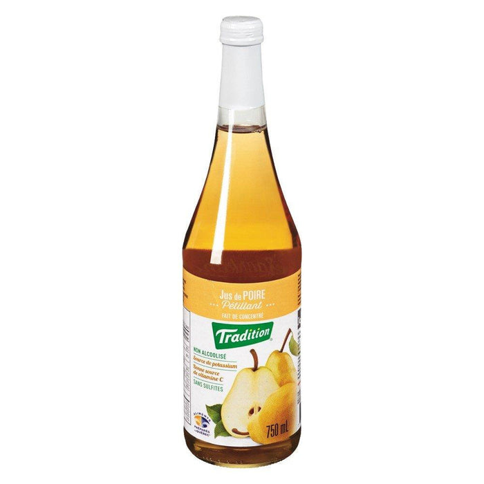 TRADITION SPARKLING PEAR JUICE 750 ML