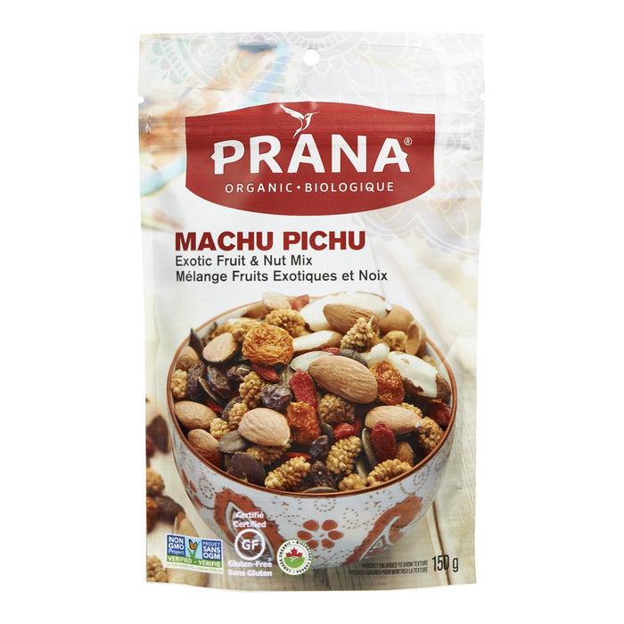 PRANA FRUIT & NUT MIX MACHU PICHU ORGANIC 150 G