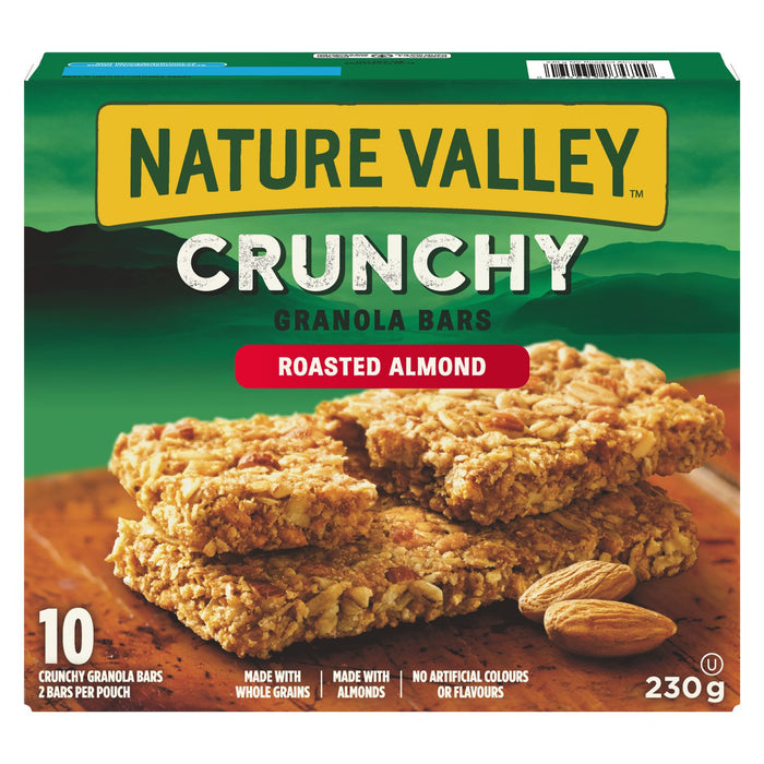 NATURE VALLEY, CRUNCHY ALMOND, 10PACK 230 G