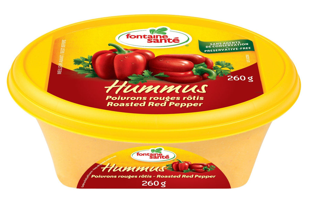 FONTAINE SANTE HUMMUS ROASTED RED PEPPER 260 G