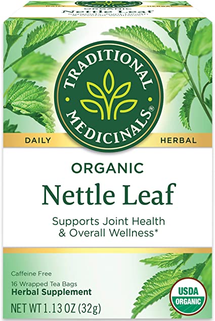 TRADITIONAL MEDICINALS ORGANIC NETTLE LEAF TEA 16UN