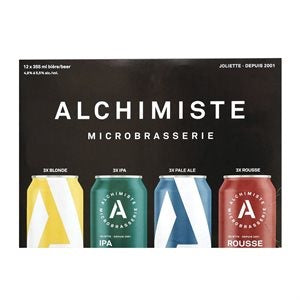 ALCHIMISTE, MIXED VARIETY PACK, 12 X 355 ML