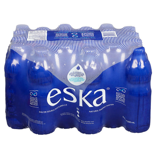 ESKA NATURAL SPRING WATER, 24 X 500 ML