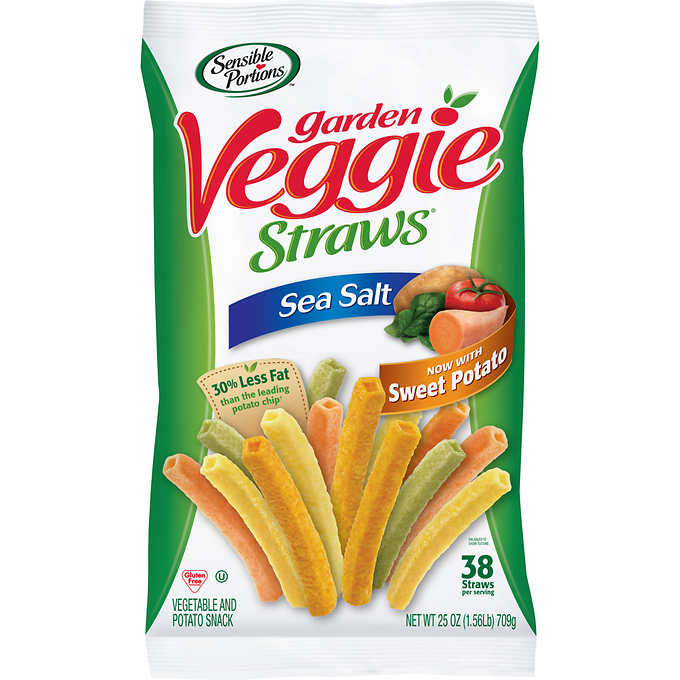 SENSIBLE PORTIONS GARDEN VEGGIE STRAWS JUMBO FORMAT