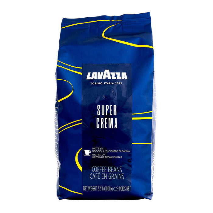 LAVAZZA, SUPER CREMA COFFEE BEANS, 1KG