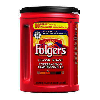 FOLGERS CLASSIC ROAST GROUND COFFEE 1.36KG