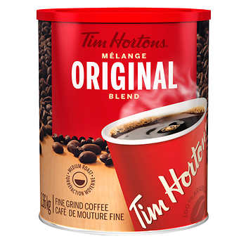 TIM HORTONS ORIGINAL BLEND FINE GRIND COFFEE 1.36KG