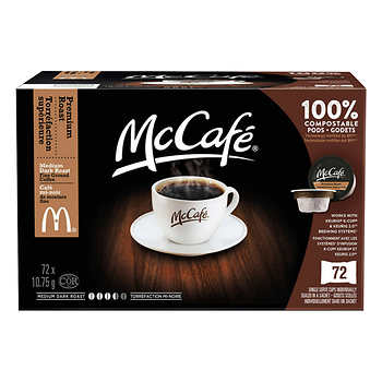 MCCAFE PREMIUM ROAST COFFEE K-CUP PODS, PACK OF 80