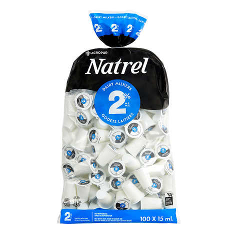 NATREL 2% DAIRY MILKER, 100 X 15 ML