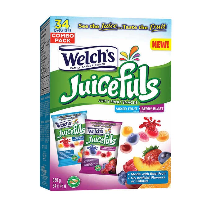 WELCH JUICEFUL, 34 X 25G