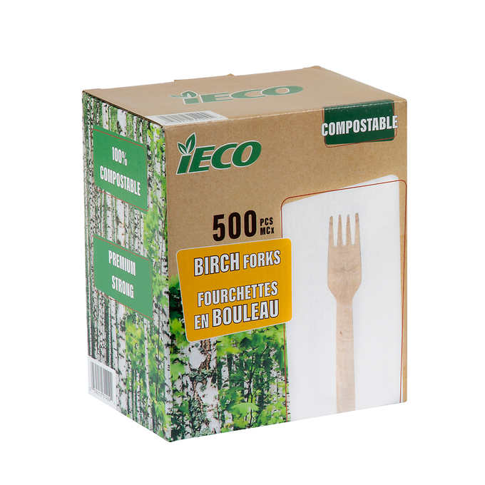 iECO BIRCH FORKS, PACK OF 500