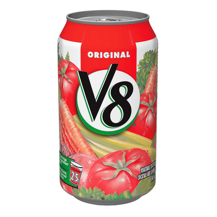 V8 ORIGINAL VEGETABLE COCKTAIL, 24 X 340ML