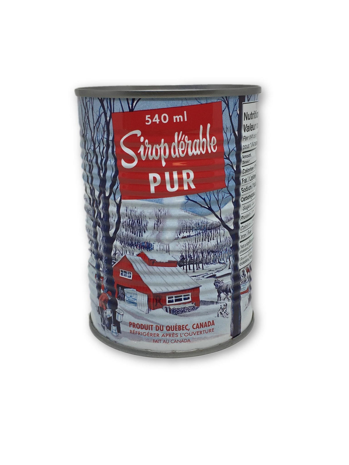 PUR MAPLE SYRUP CLEAR 540 ML — Delivurr